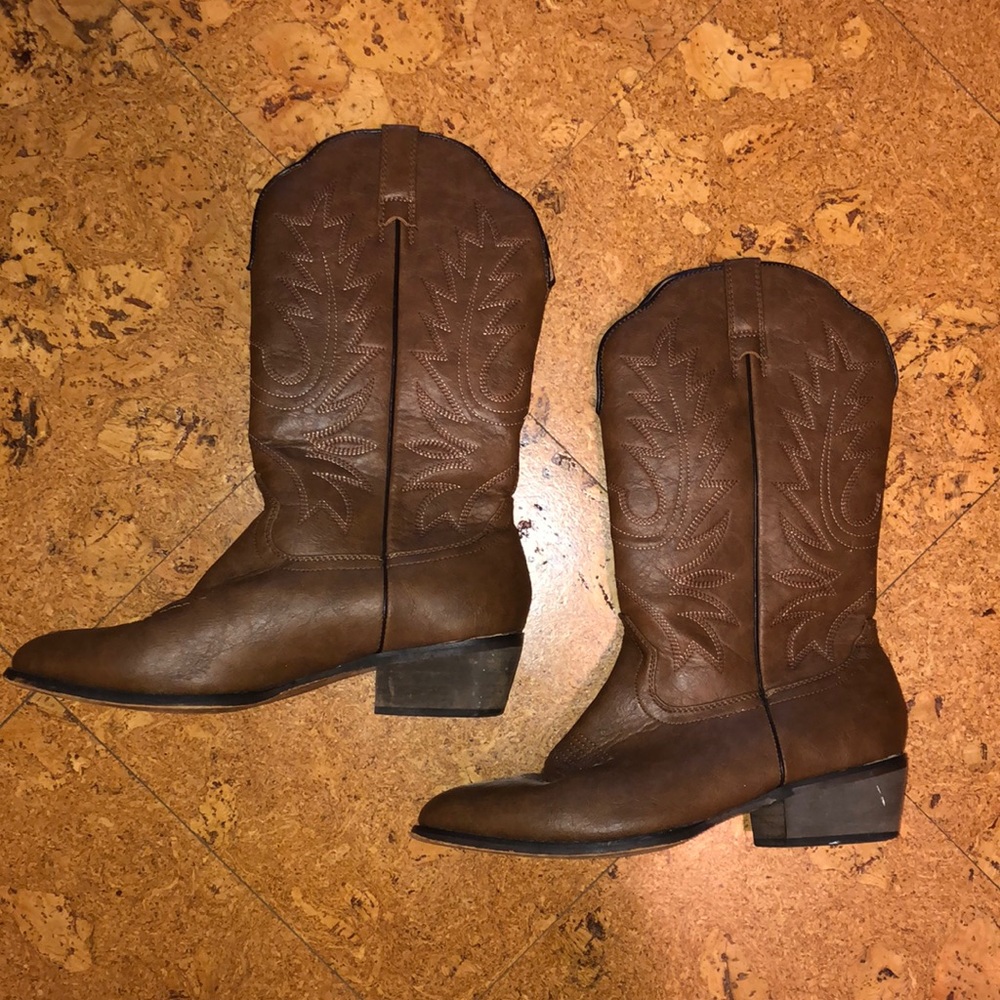 Brown Cowboy Boots
